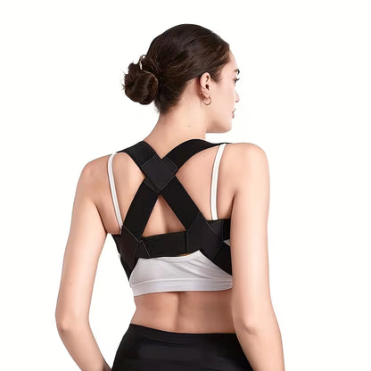 Posture Corrector for Women - Adjustable Upper Back Support Brace