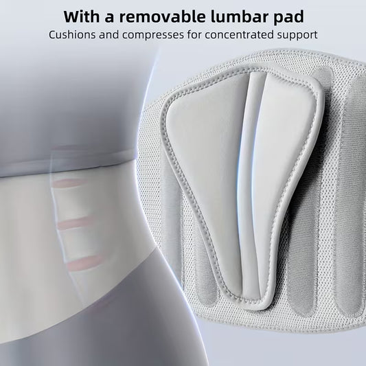 Lower Back Decompression Belt - Lumbar Traction Support Brace for Back Pain Relief