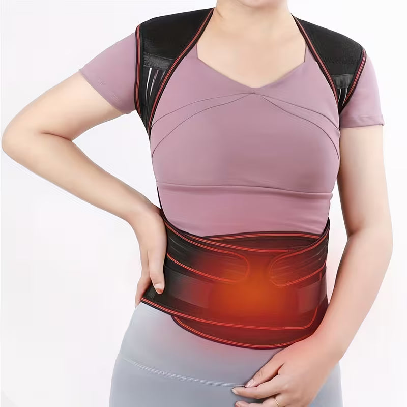 Magnetic Posture Corrector - Upper Back Support Brace with Magnetic Therapy