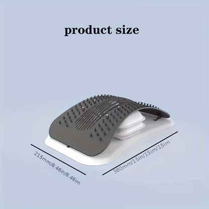 Back Stretcher - Multi-Level Lumbar Stretching Device for Lower Back Pain Relief