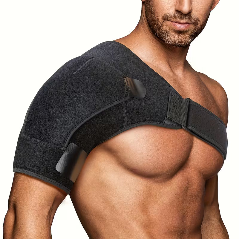 Shoulder Support Brace for Men & Women - Compression Rotator Cuff Stability Wrap