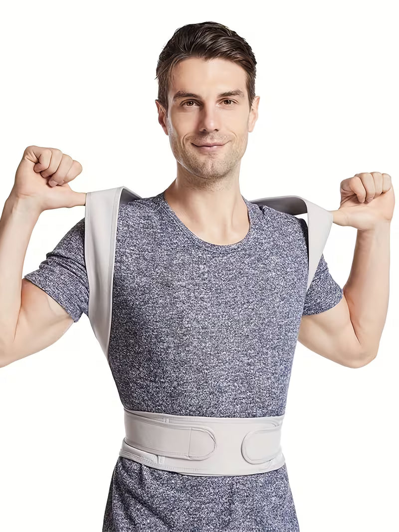 Plus Size Posture Corrector - Full Back Support Brace for Posture Correction