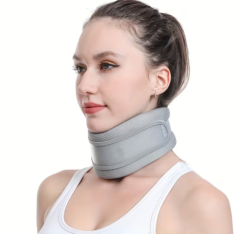 Cervical Neck Brace Collar - Soft Foam Neck Support for Pain Relief & Recovery