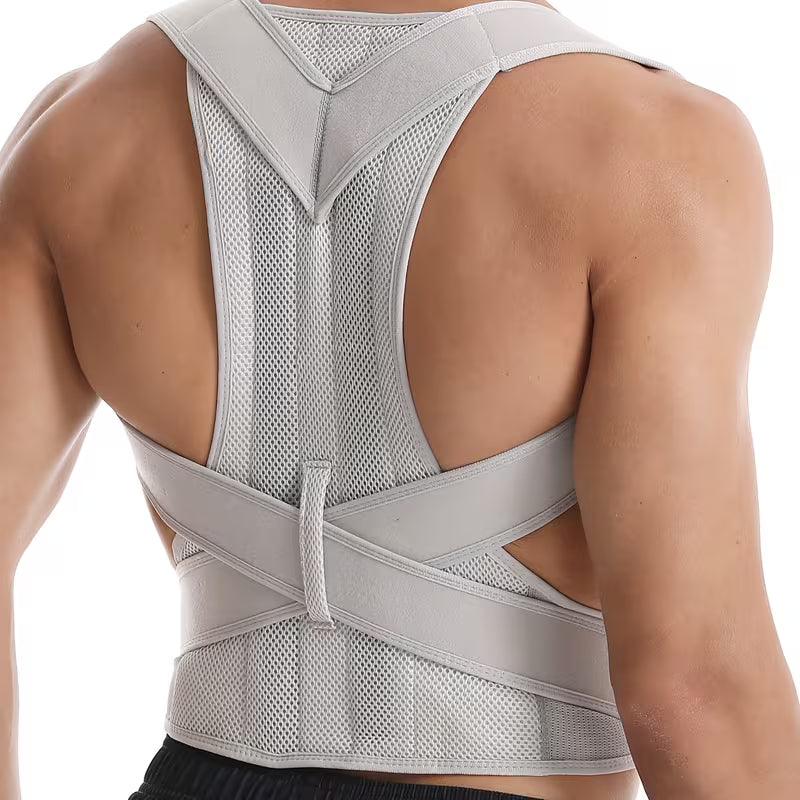 Plus Size Posture Corrector - Full Back Support Brace for Posture Correction