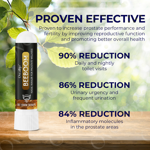 BEE BOOM Nasal Inhaler for Mens Powers