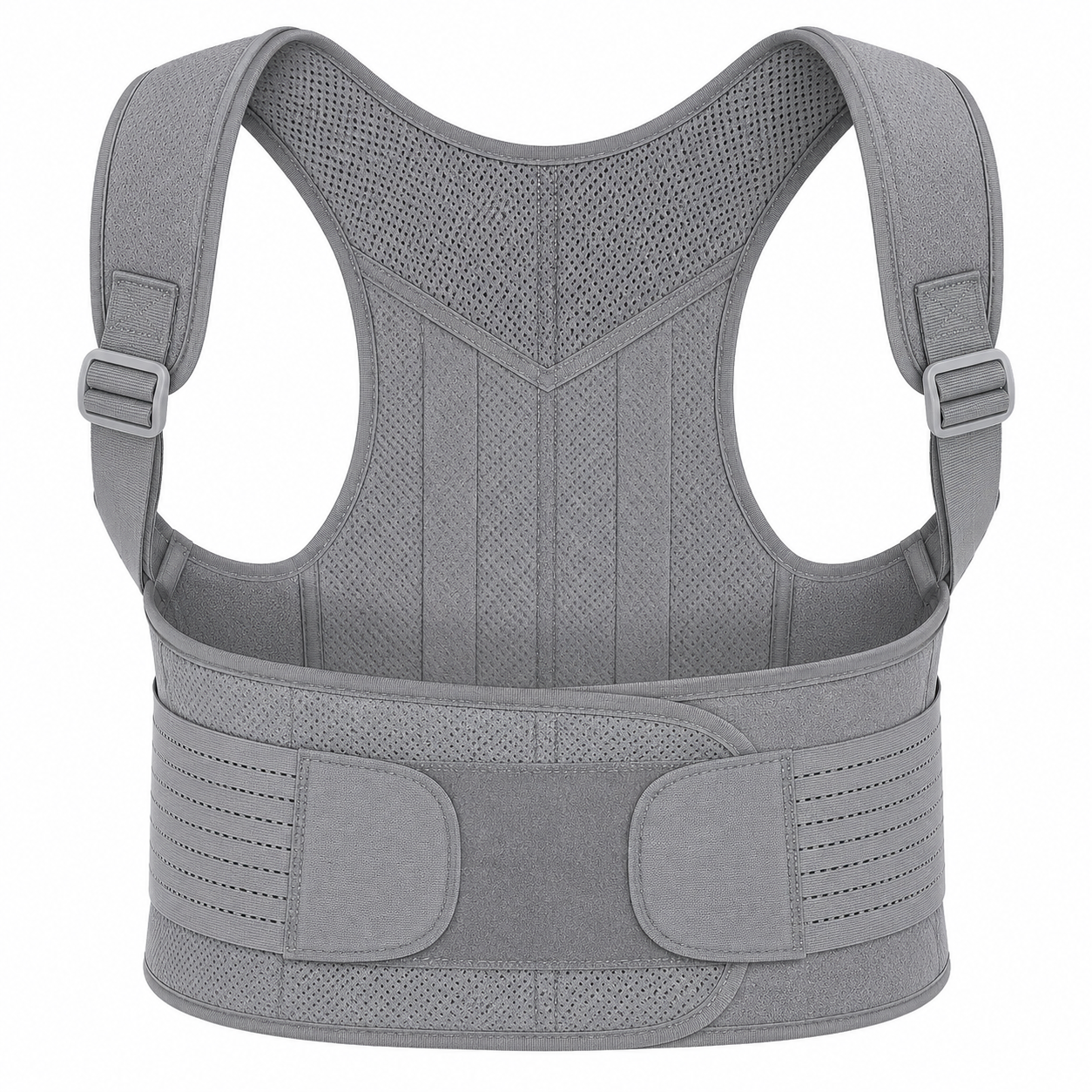 Plus Size Posture Corrector - Full Back Support Brace for Posture Correction