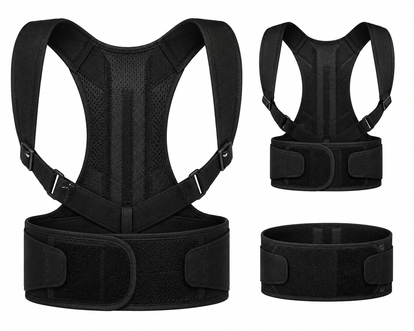 Posture Corrector Back Brace - Full Upper & Lower Back Support