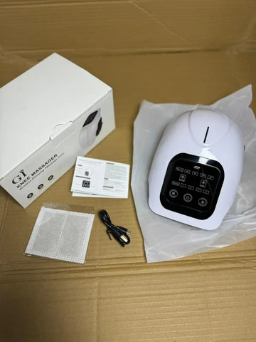 Rechargeable Knee Massager with Heat & Vibration Therapy