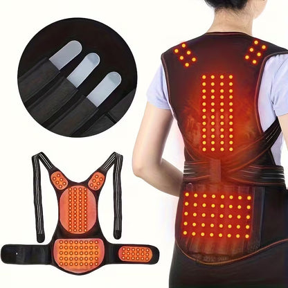 Magnetic Posture Corrector - Upper Back Support Brace with Magnetic Therapy