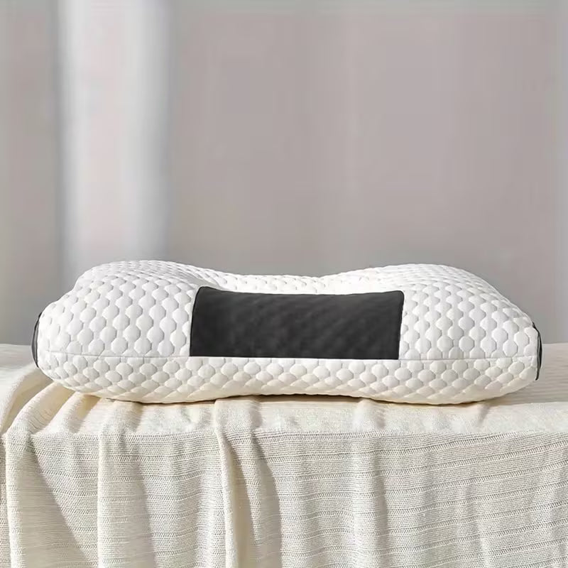 Neck Support Pillow for Sleeping - Bone Shaped Ergonomic Cervical Pillow for Travel