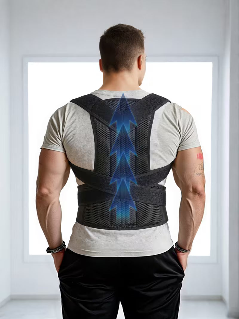 Posture Corrector Back Brace - Full Upper & Lower Back Support