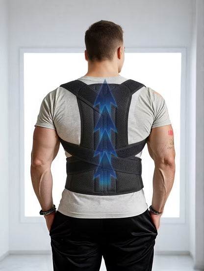 Posture Corrector Back Brace - Full Upper & Lower Back Support