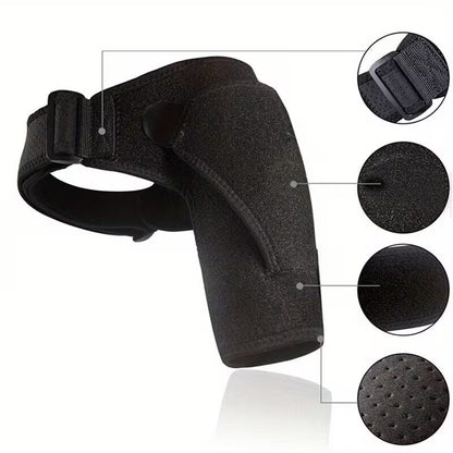Shoulder Support Brace for Men & Women - Compression Rotator Cuff Stability Wrap