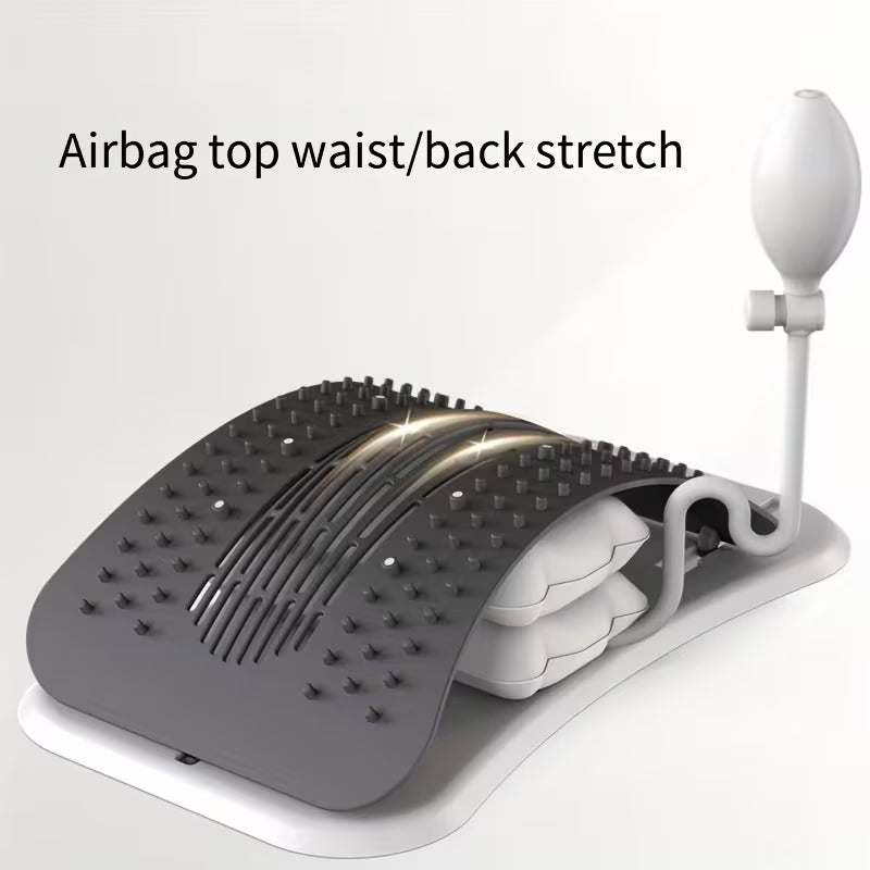 Back Stretcher - Multi-Level Lumbar Stretching Device for Lower Back Pain Relief