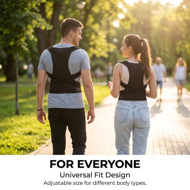 Posture Corrector Back Brace - Full Upper & Lower Back Support