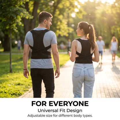 Posture Corrector Back Brace - Full Upper & Lower Back Support