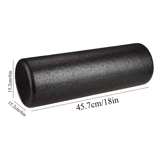 12" Foam Roller for Muscle Recovery - High Density Roller for Back, Legs & Deep Tissue Massage