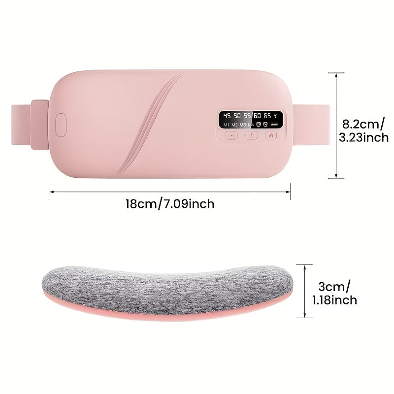 Waist &amp; Back Heating Massager Belt