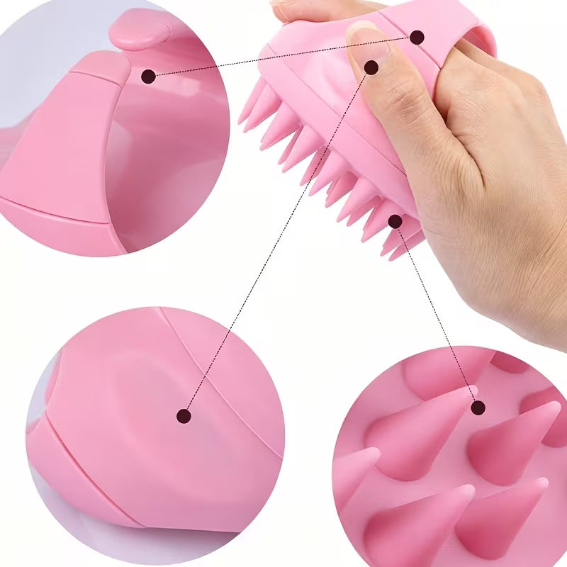 Silicone Shower Scalp Massager