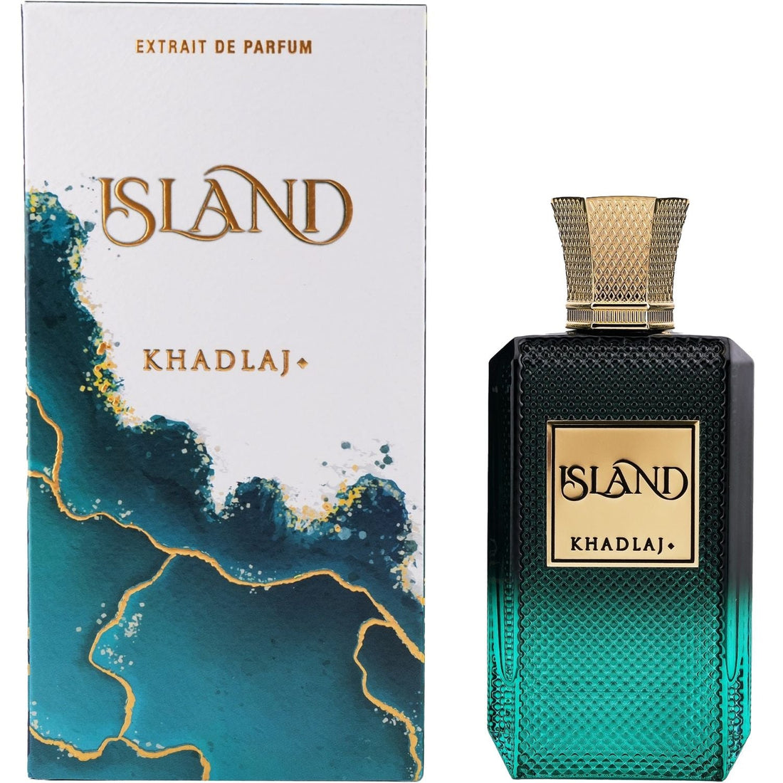 Khadlaj Island Luxury Perfume 3.4 oz / 100ml | Unisex Extrait de Parfum Spray